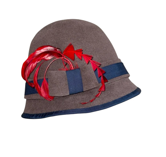 Brown Callie Cloche - medium.