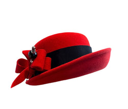 Hatmaking Workshop - Wired Brim --'out on the town hat