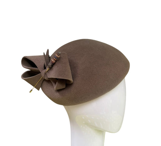Taupe Beret Med