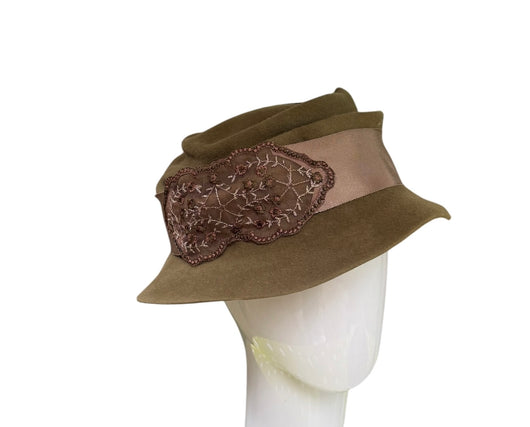 Light Sage Scrunch Hat Med