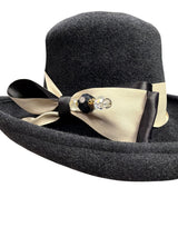 Charcoal Bowler 58.5cm