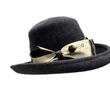 Charcoal Bowler 58.5cm