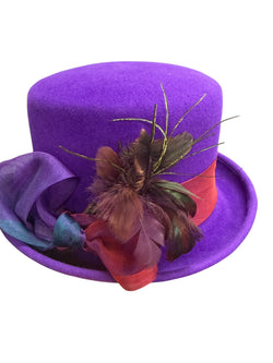 Gorgeous Purple Tophat 58.5cm