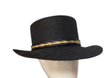 100% Beaver felt with hand made trim 56 cm