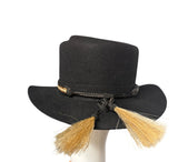 100% Beaver felt with hand made trim 56 cm