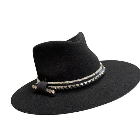Black Fedora 7 3/8