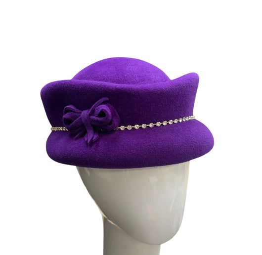 Purple Revere with Rhinestones M/L
