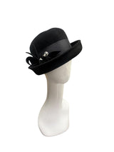 Black Velour Millie- medium