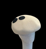 Spotted Winter white Dillon beret -23” medium