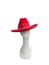 Red Rancher with Sequin trim 57-58cm
