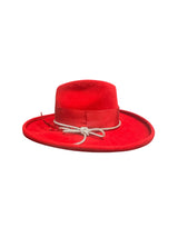 Red Rancher with Sequin trim 57-58cm