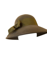 Brimmed Cloche Taupe 57cm