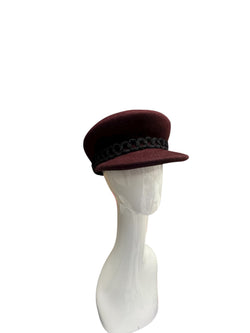 Wine with black trim Windsor med -