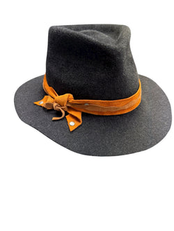 Peyton Charcoal grey -size 7 1/4- large.