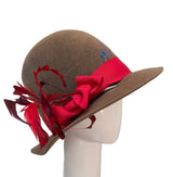 Taupe Whimsey Cloche M