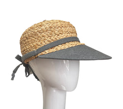 grey cashmere sport hat
