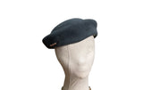 Dusty blue cocktail hat